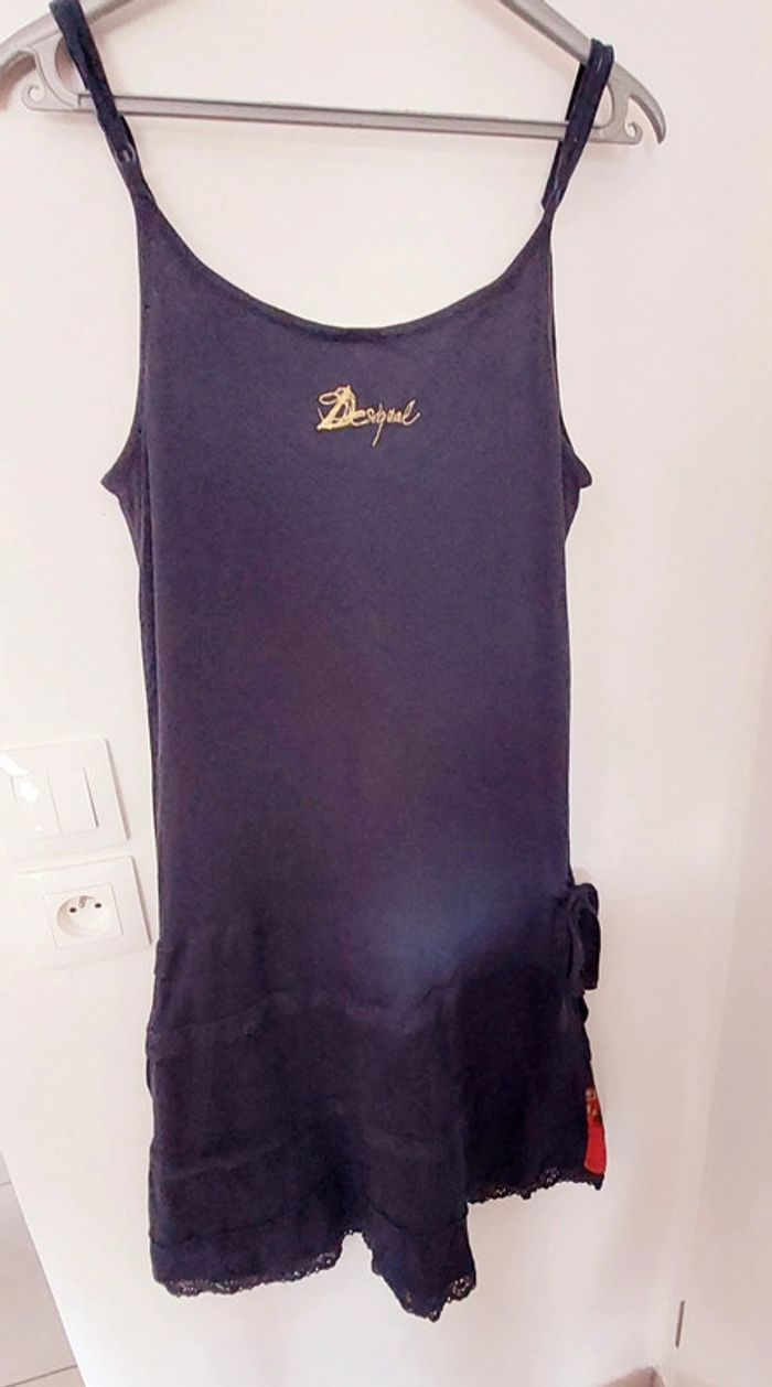 Robe bleu marine Taille L Desigual - photo numéro 7