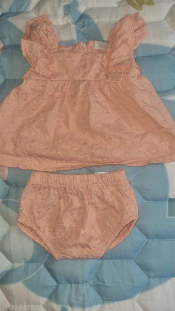 Ensemble Tee-shirt culotte 1/3 mois en très bon état