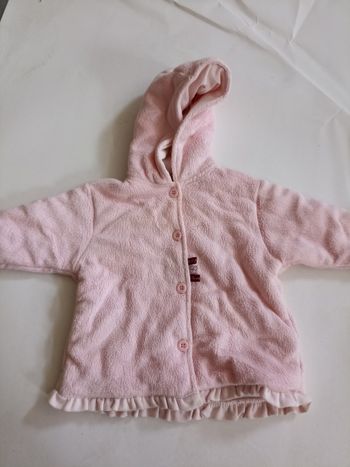 Veste doublée fille 9 mois