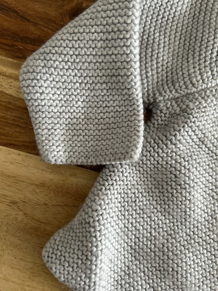 Gilet grosse maille 12 mois - photo numéro 4