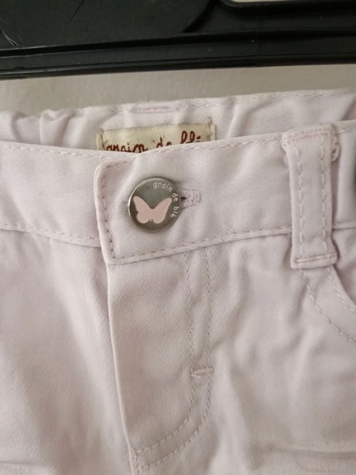 Jeans grain de blé rose - photo numéro 2