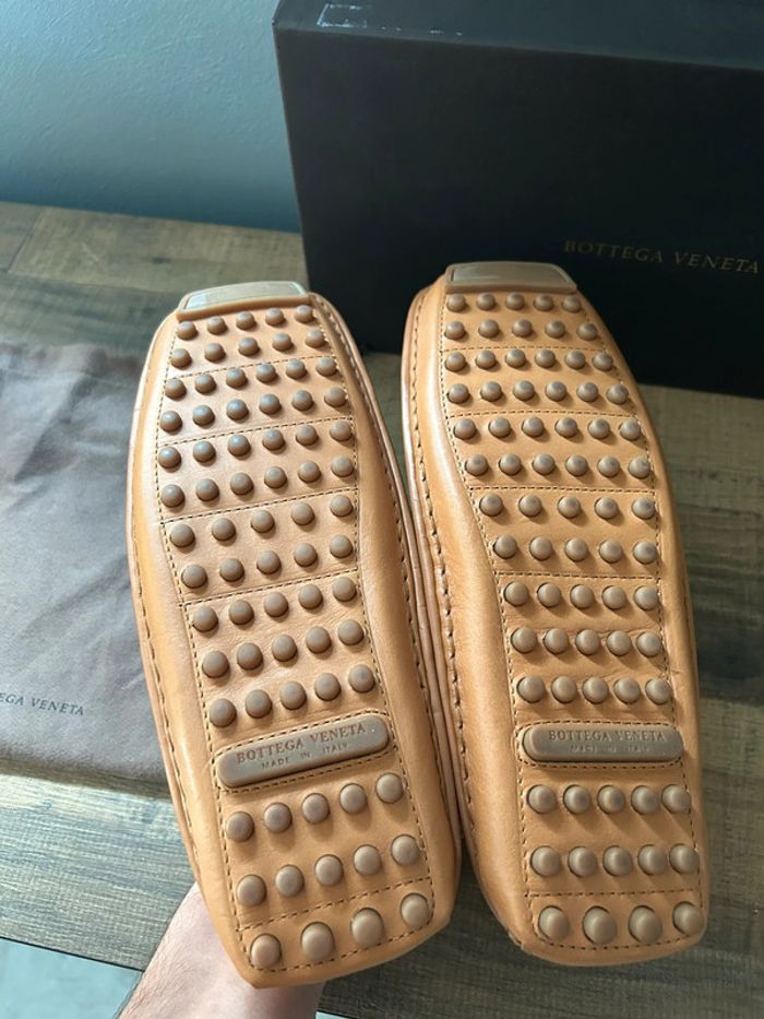 Mocassins Camel Bottega Veneta 40,5 - photo numéro 6