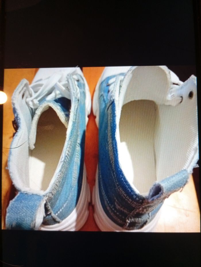 Basquettes montantes jean - photo numéro 6