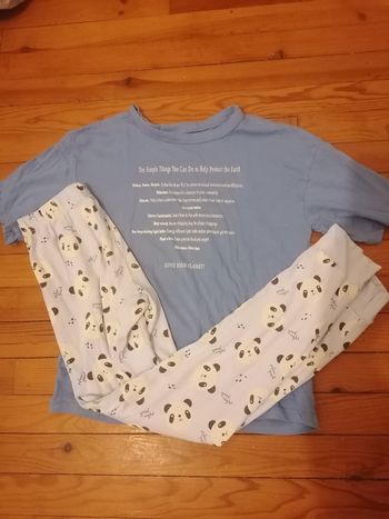 Pyjama 🐼 mixte 12/14 ans