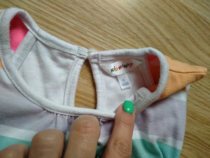 Robe a bretelles. Multicolore. Kidkanai.
Taille 4 ans - photo numéro 6
