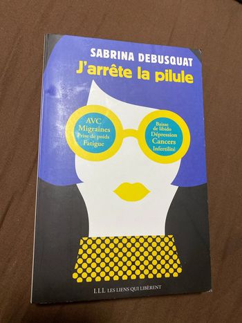 Livre j’arrête la pilule