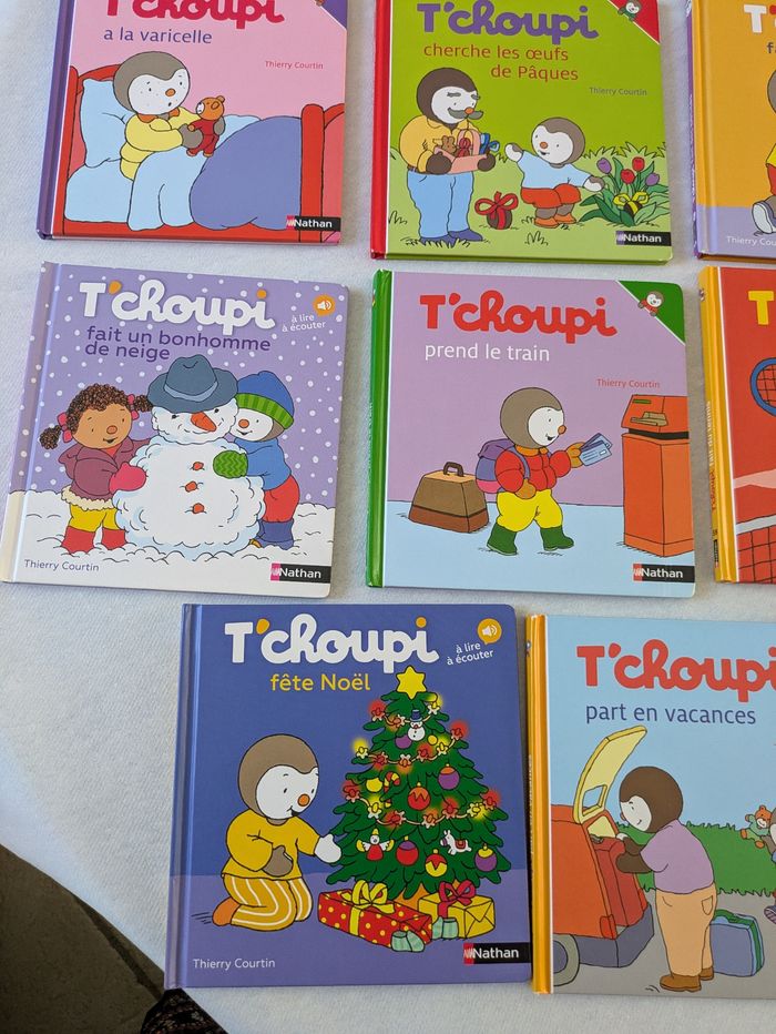 Lot 14 livres T'choupi - photo numéro 2