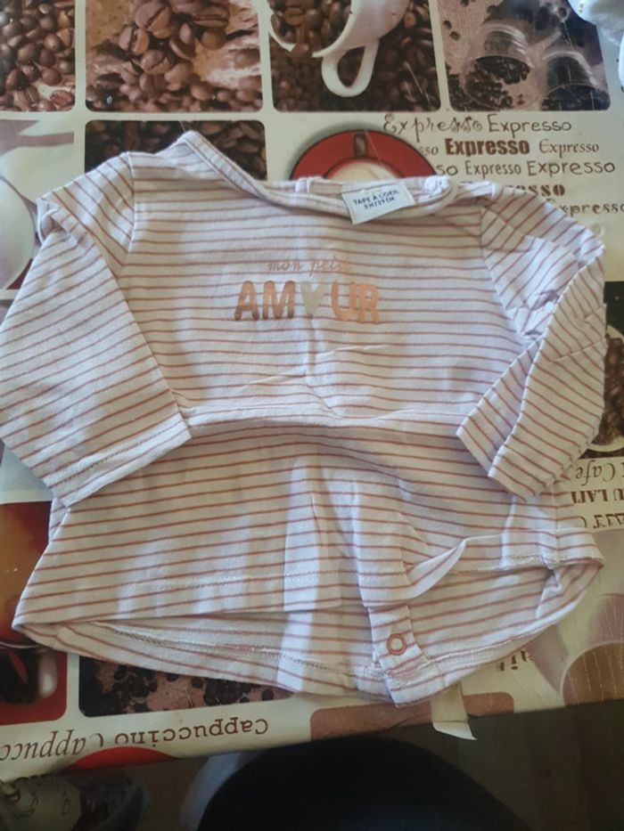 T shirt 3 mois