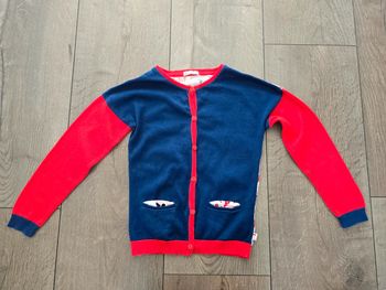 Gilet cœurs DPAM 8 ans