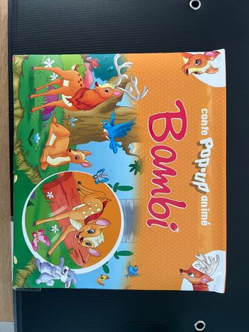 Livre Bambi pop-up