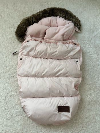 Chancelière universelle rose  poussette