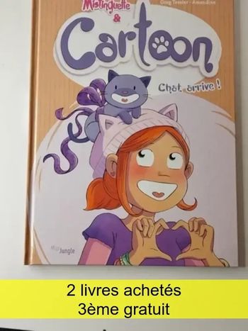 Mistinguette & Cartoon chat arrive Bandes dessinées éd 2017