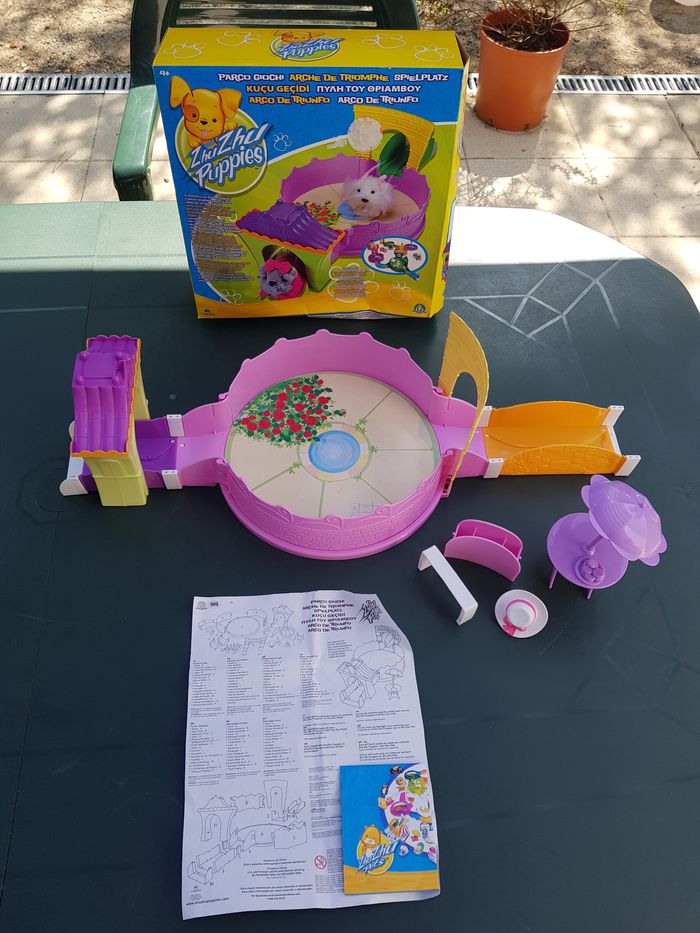 Aire de jeu " Arche de triomphe " et accessoires - Zhu Zhu Puppies - photo numéro 6