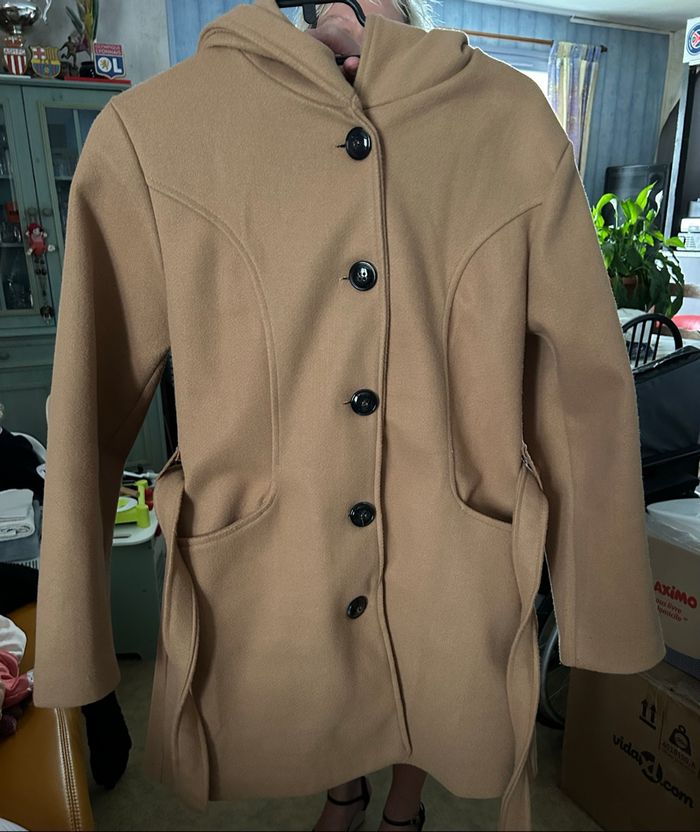 Manteau long à capuche - photo numéro 2