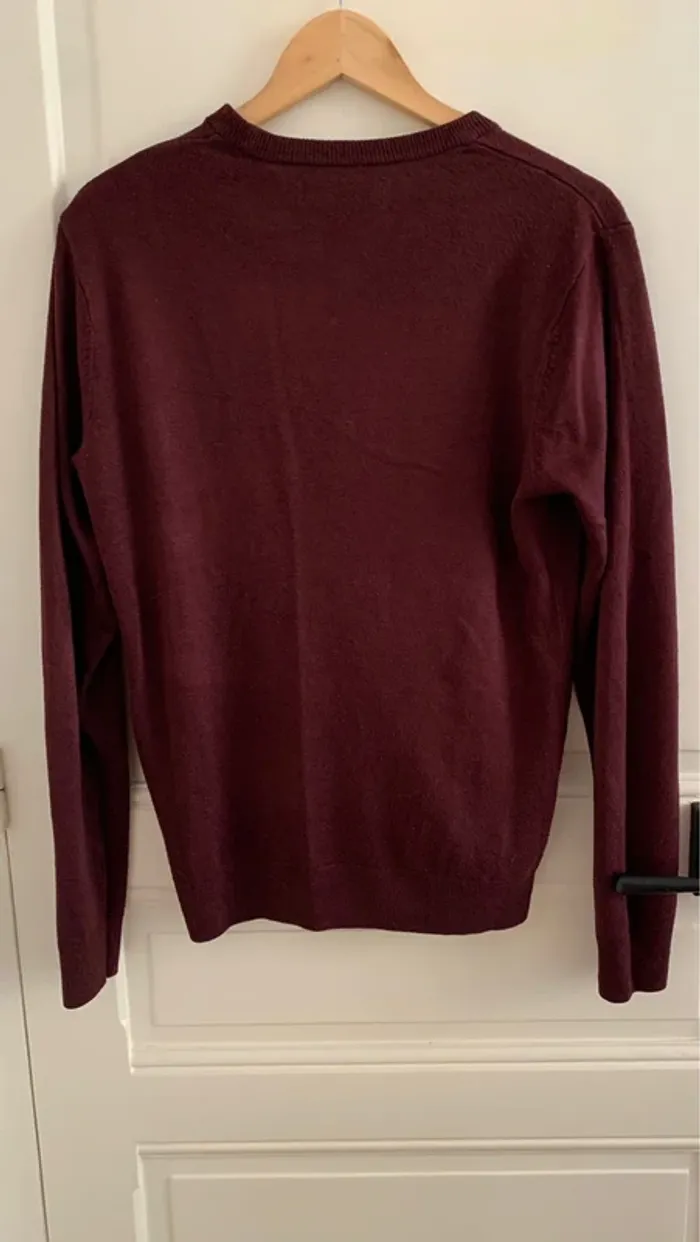 Pull bordeaux - photo numéro 2