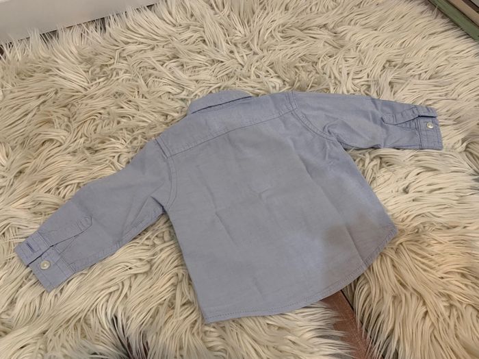 Chemise bleu claire uni - photo numéro 3