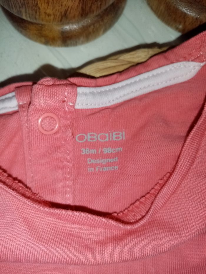 3 ans Ensemble 2 p obaibi /kiabi - photo numéro 3