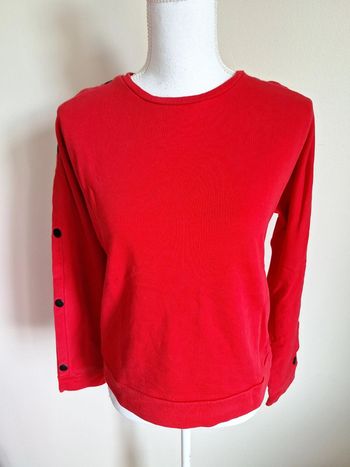 Sweat M (18ans) kiabi rouge #F38M-094