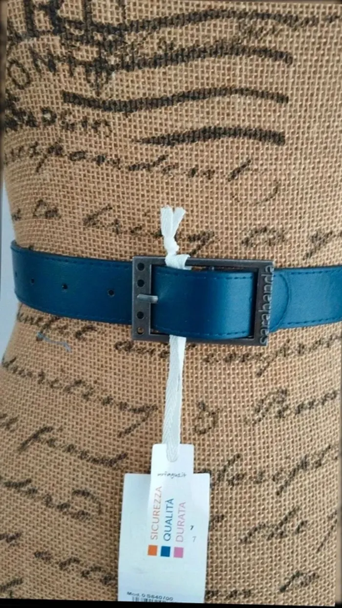 Ceinture bleu garçon 7 ans - photo numéro 2