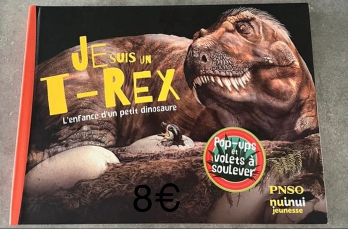 Livre « Je suis un T-rex » - très bon état