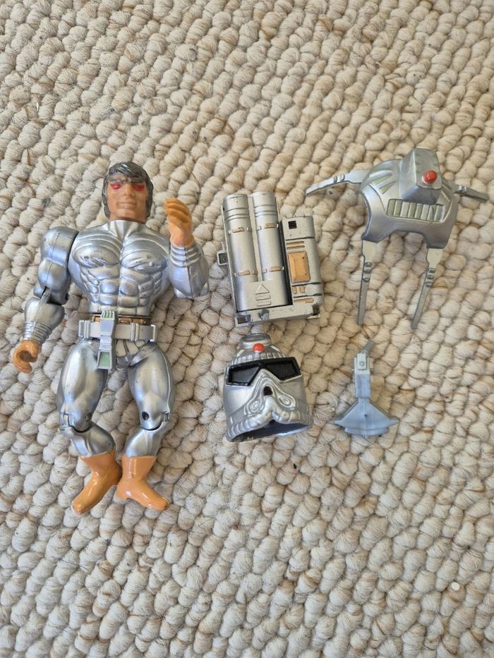 Lot 2 vintage bootleg - sungold warrior hero galaxy mighty cop - photo numéro 3