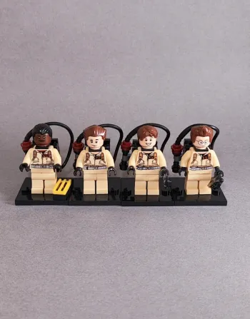 Ghostbusters - lot de 4 mini figurines au format Lego