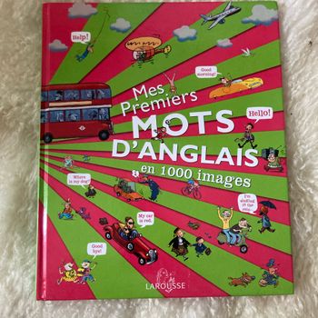 Livre mes premiers mots d’anglais