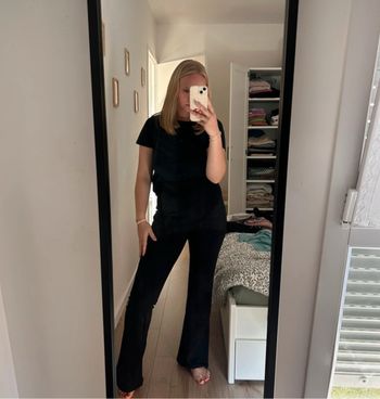 Pantalon évasé