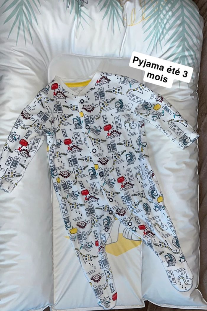 Pyjama léger été en coton 3mois early days