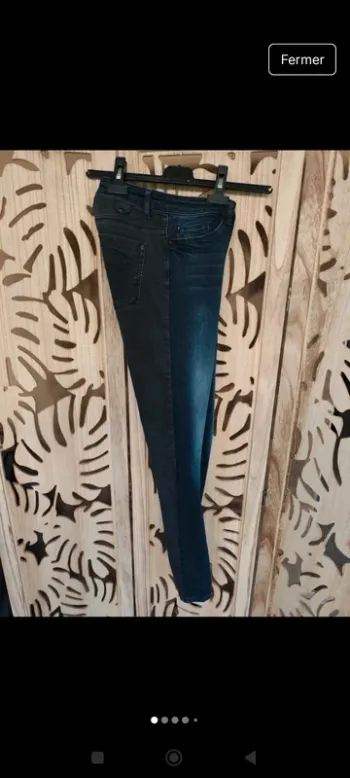 Jean skinny bicolore T 36 Ikks