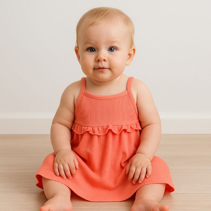 Robe bébé fille KIABIRobe bébé fille KIABI 🌸
Taille 12 mois (74 cm)
Couleur corail/orange fluide
Neuve avec étiquette 🏷️
Matière légère et confortable, parfaite pour l’été ☀️
Aucune tache, aucun défaut.

📦 Envoi rapide et soigné

📸 Dernière photo gén - photo numéro 4