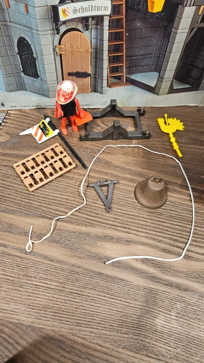 Tour médiéval avec cloche playmobil - photo numéro 8