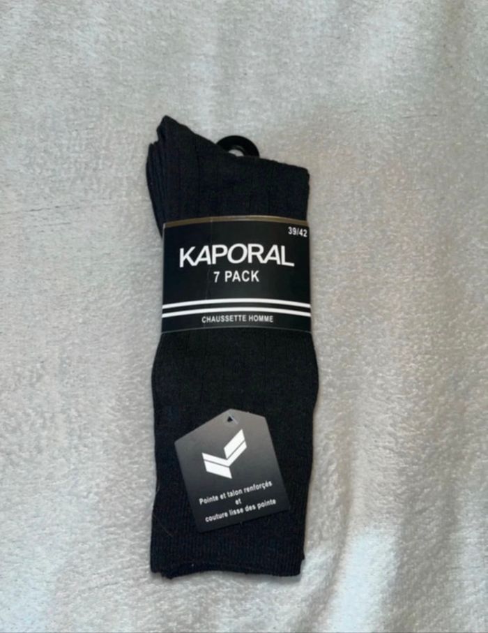 Lots de chaussettes de ville Kaporal taille 39/42