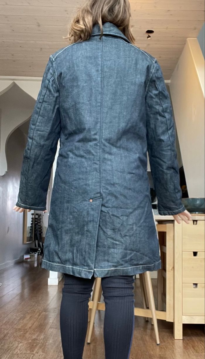 Trench G-Star jeans marine/gris S - photo numéro 3