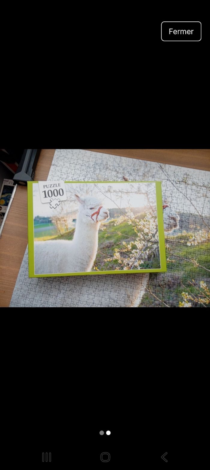 Lot de 7 puzzles 1000 pièces - photo numéro 7