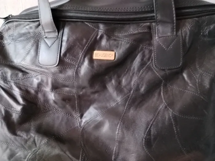 Sac fourre tout cuir Beaugency - photo numéro 2