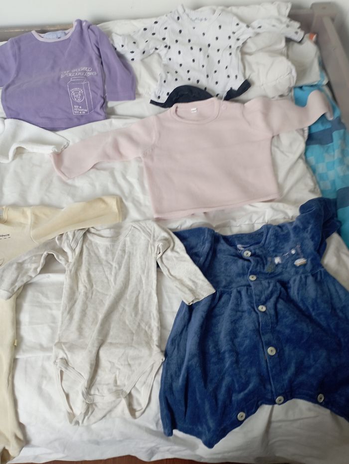 Lot vêtements fille 9 mois hiver marques diverses 12 € - photo numéro 5