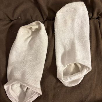 chaussette blanche femme