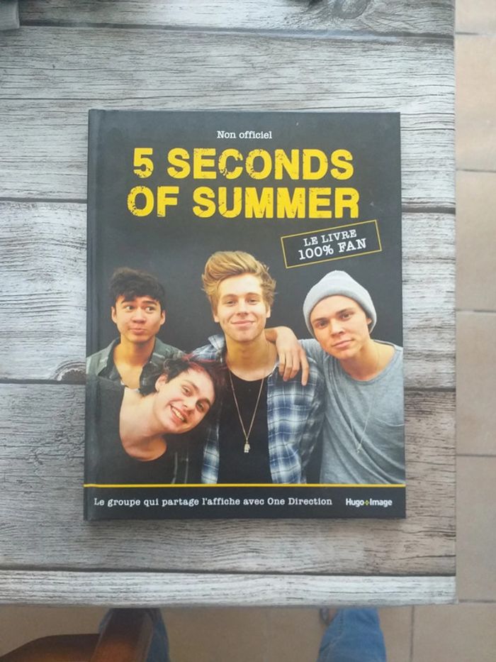 Livre sur les 5 seconds of summer