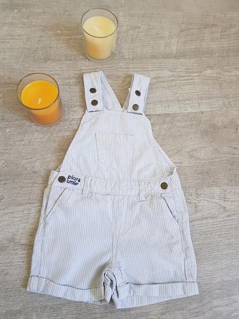 Salopette short bébé G