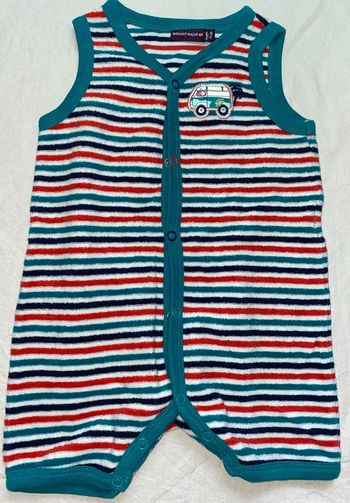 barboteuse éponge Sergent Major 12 mois