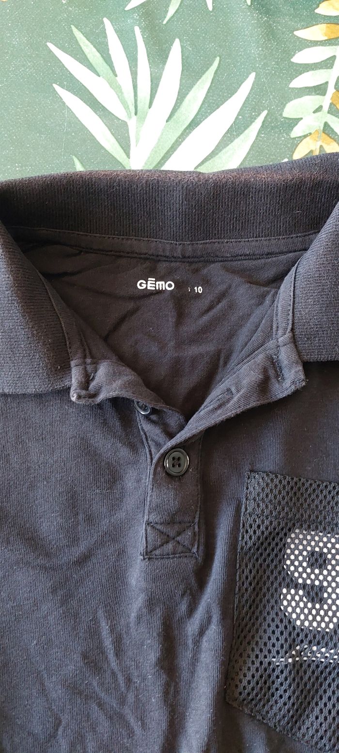 Polo noir - photo numéro 3