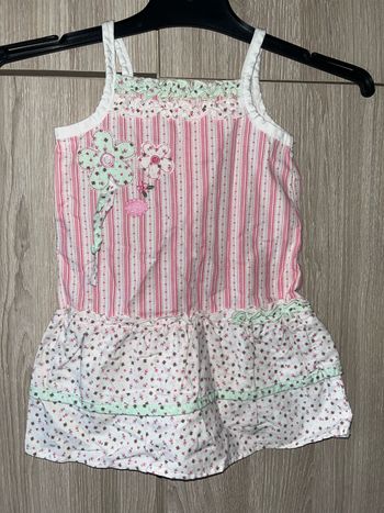 Robe à bretelle fille