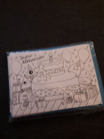 Cartons d'invitation d'anniversaire