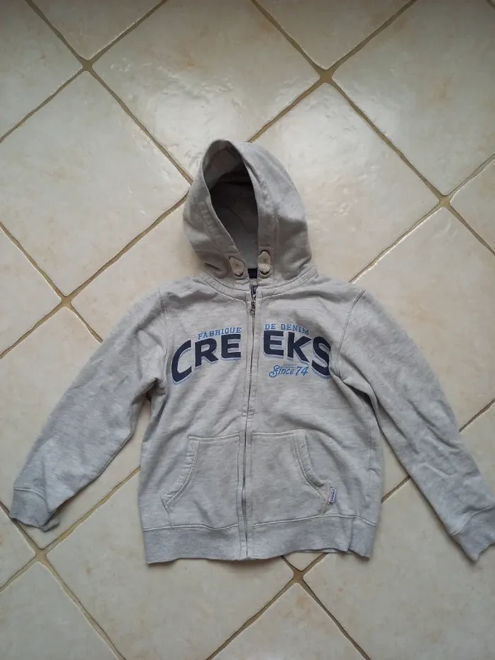 Veste à capuche creeks 12 ans
