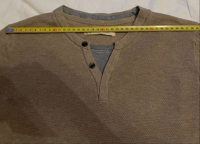 Pull fin »Celio »beige/sable - photo numéro 3