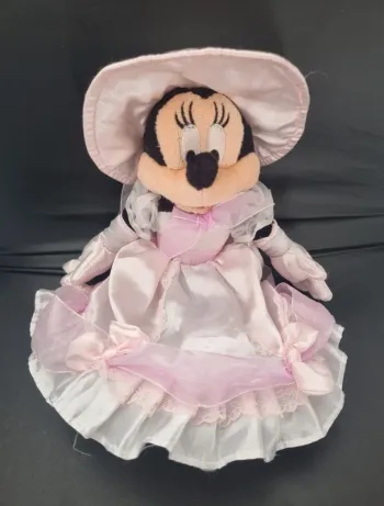 Peluche minnie mariée