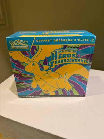 ETB Pokémon Héros Transcendants FR - Coffret Dresseur d'Élite scellé