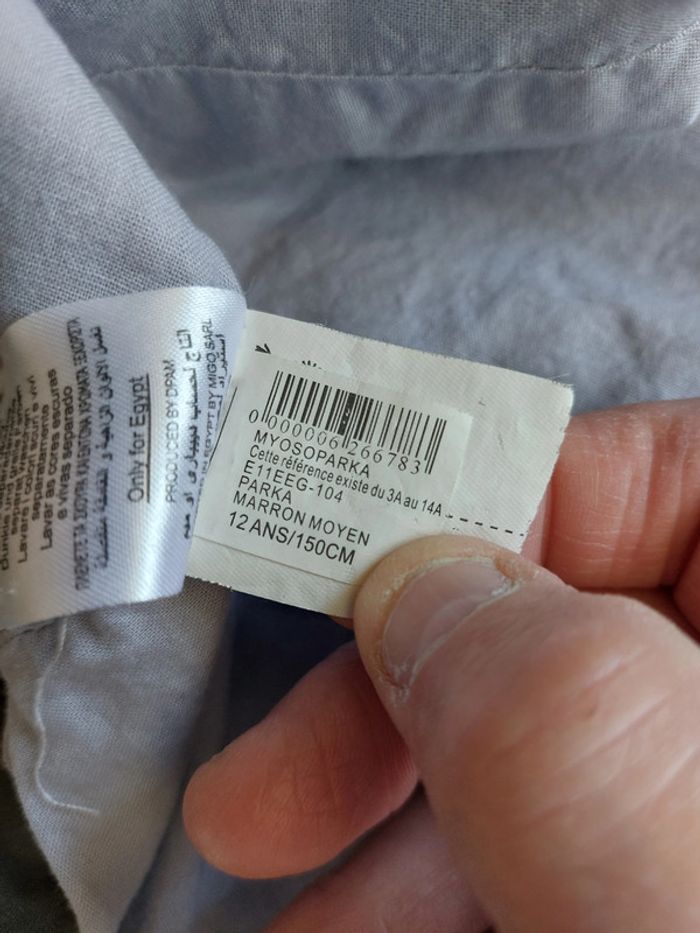 Parka Du Pareil Au Même taille 12 ans - photo numéro 8