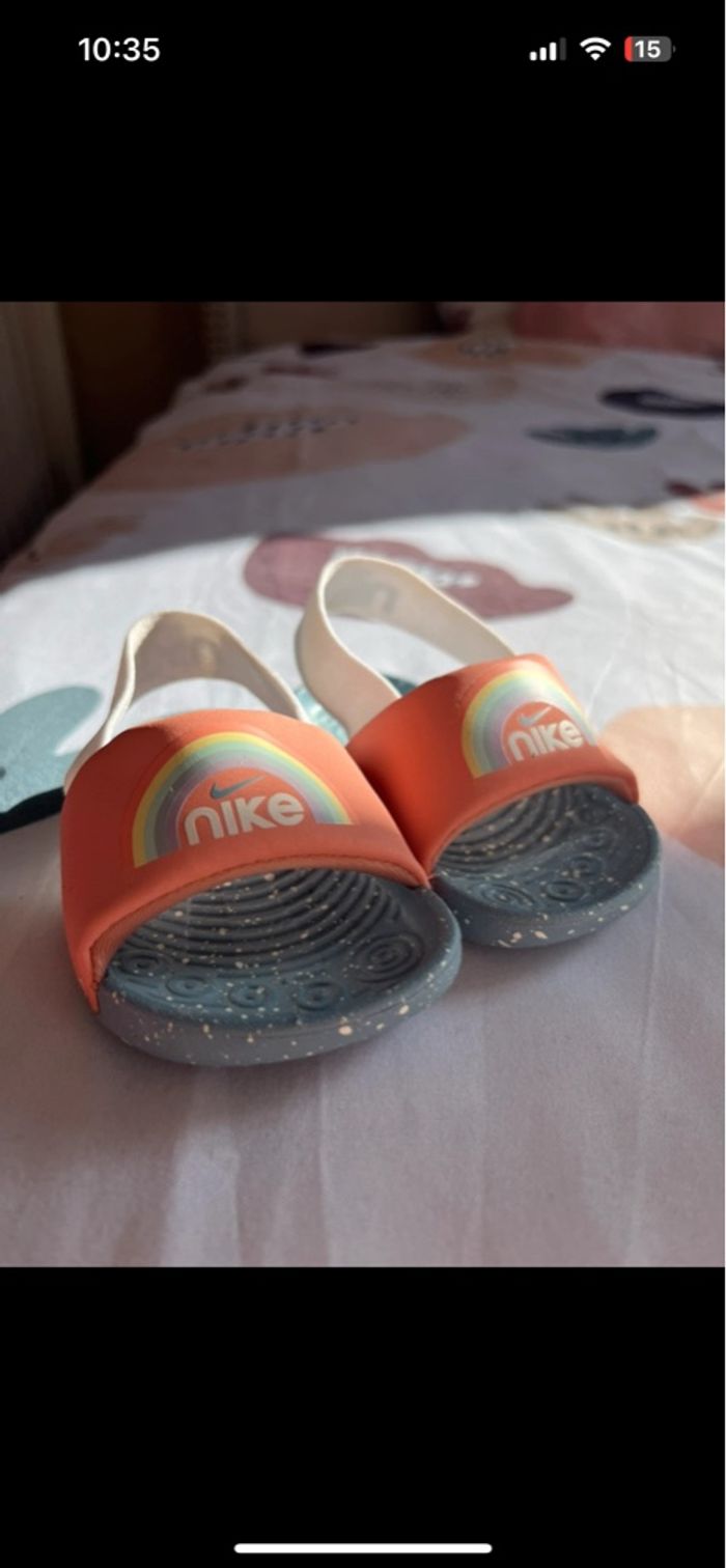 Claquette Nike bébé fille